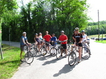 Easy bicycle ride in the countryside south of Geneva Picture