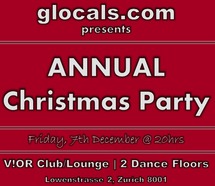 ZH glocals: ZURICH XMAS PARTY (Friday, 7th December) Picture