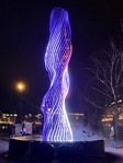 Fast Sunday evening walk, see the Geneva Lux lights Photo