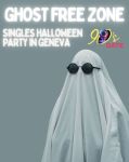 Ghost-Free Zone | Singles Halloween Photo