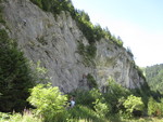 Climbing in Barme, Champery 1st August Photo