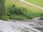 Climbing in Barme, Champery 1st August Photo