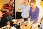 eating yet more mistakes...delish! Photo