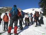 Snowshoeing on Col de la Golèse (1 660 m) Photo