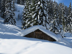 Snowshoeing to Tête de la Sallaz (2026m) Photo