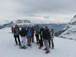 Snowshoeing to Tête de la Sallaz (2026m) Photo