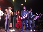 Mico Aseron,vocals; Antoine Brochot, bass; Zacharie Canut, saxophone, Camilo Morales, trumpet Photo
