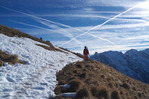 Snowshoeing, Mont Lachat de Chatillon (2053m) Photo