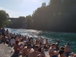 Swimming in the river Rhône - Jonction Photo