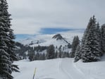 Tour of Haute Pointe, with snowshoes (1757m) Photo