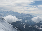 Tour of Haute Pointe, with snowshoes (1757m) Photo