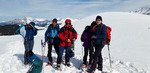 Tour of Haute Pointe, with snowshoes (1757m) Photo