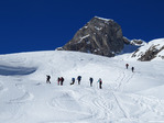 Tour of Haute Pointe, with snowshoes (1757m) Photo