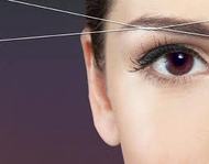Eyebrow threading at home Picture