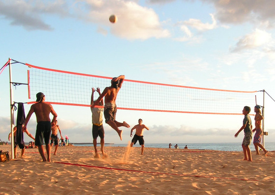 Zurich Beach Volleyball Group Picture