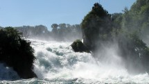 Sunny hike to the Rhine Falls in Neuhausen Picture
