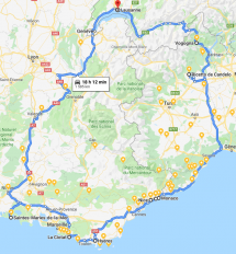 Tour in Italy and South of France by car Picture