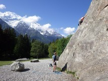 Outdoor sports climbing to Chamonix Picture
