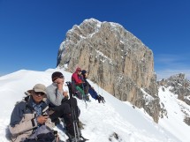 Snowshoe hike to Pointe du Midi Picture