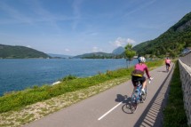 Biking around the Annecy Lake Picture