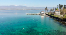 walk along the lakeside: Hermance-Plage de Beauregard Picture