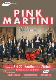 Pink Martini Concert! Kaufleuten, Zurich! Picture