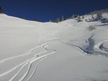 Snowshoe hike to Dent de Verreu Picture