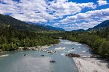 Join us paddling on the Vorderrhein river