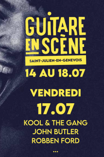 GUITAR EN SCENE: Kool & the gang, Robben Ford, etc