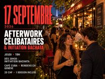 Afterwork Célibataires & Bachata – Café Cuba x Rendevu.