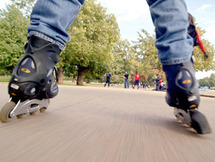 Inline skating in Montreux Picture