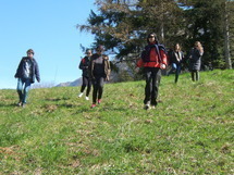 Hiking on the foothills of Salève Picture