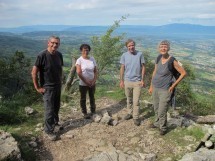 Hiking on the peak of Mont Salève Picture