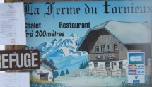 Christmas Hike with restaurant (La Ferme du Tornieux) Picture