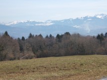 Hiking from Reignier, oven and path of the Hill Picture
