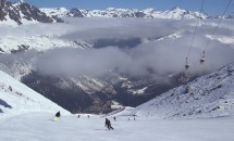 Skiing in Argentiere, Grands Montets, Chamonix Picture