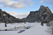 A winter wonderland - up and up and around Lake Taney Picture