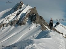 Snowshoeing, Mont Lachat de Chatillon (2053m) Picture